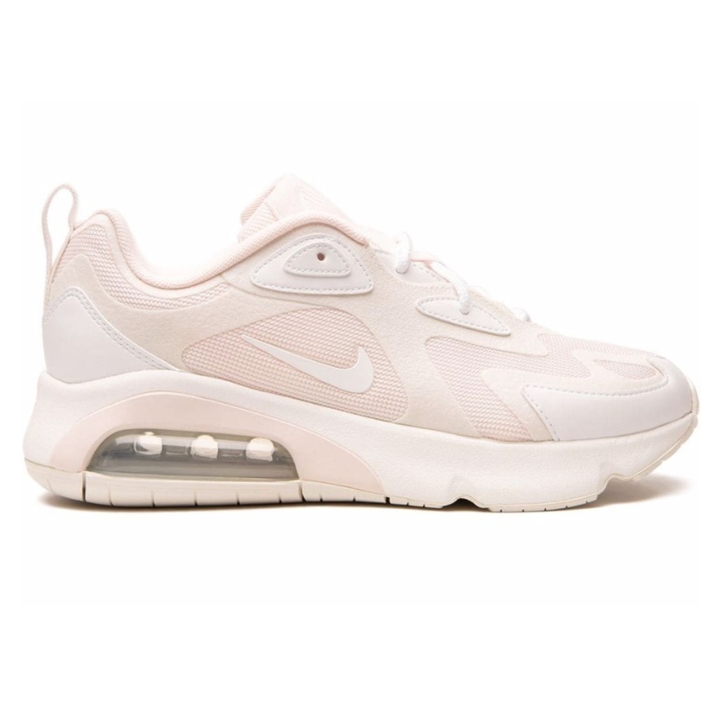 Nike Air Max 200 low-top sneakers Light Pink White Beige Size 9
